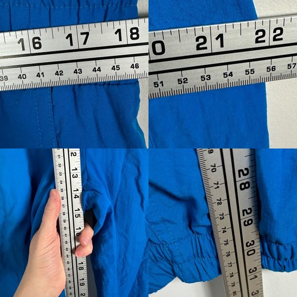 Vintage Northern Spirt Nylon Windbreaker Pants Size Medium Elastic Waist 80s 90s - Picture 12 of 12